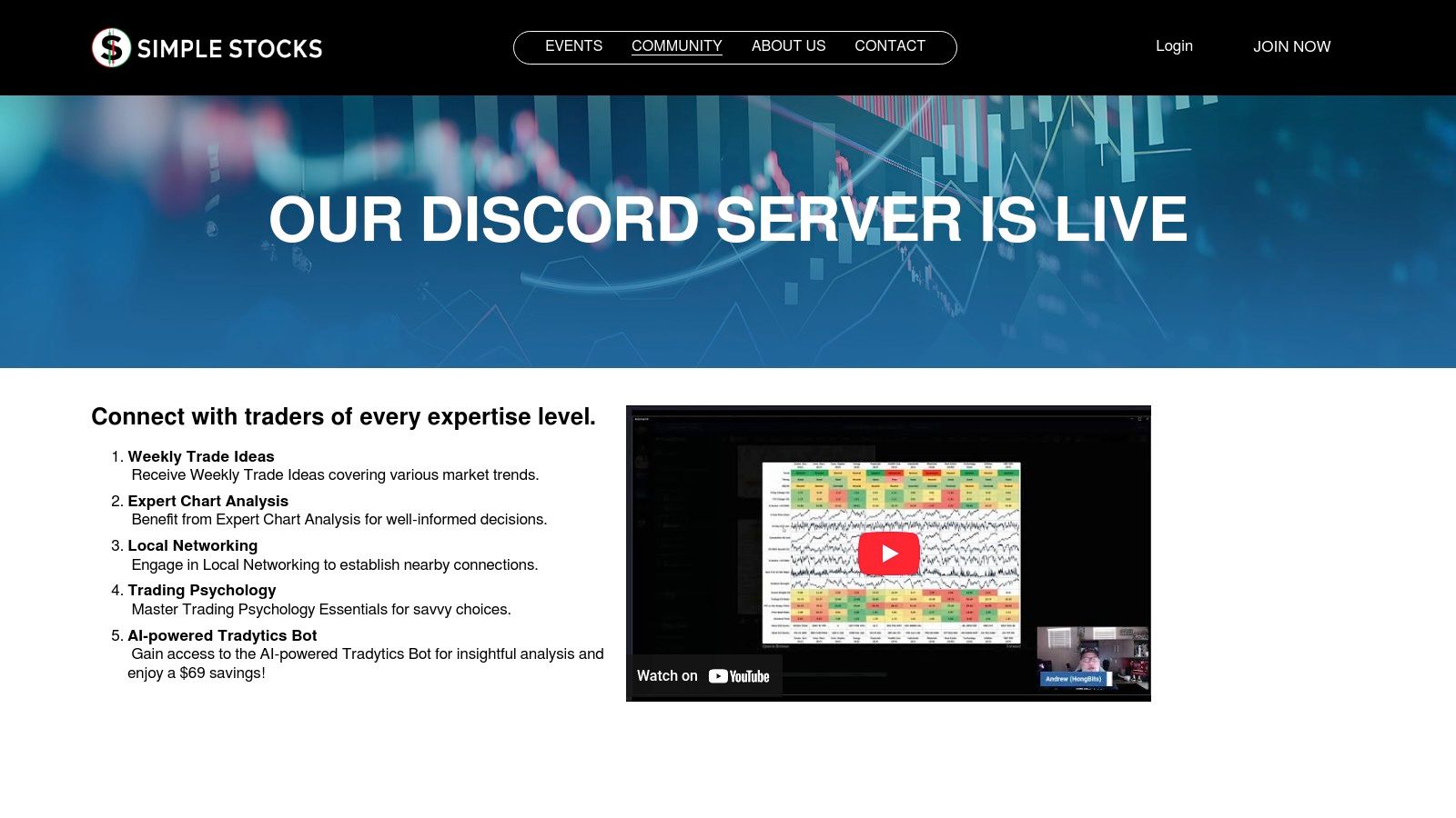 Simple Stocks  -  Discord